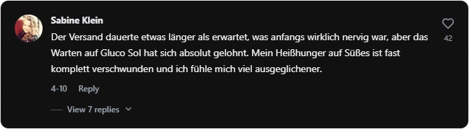 Glucosol Tiktok Erfahrungen