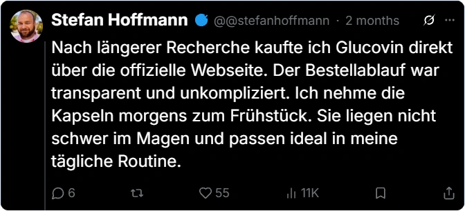 Glucovin X Erfahrungen