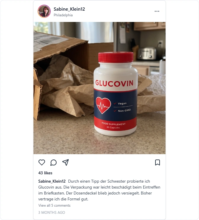 Glucovin instagram Erfahrungen