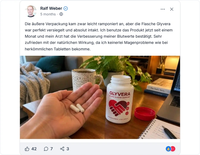 Glyvera Facebook Erfahrungen