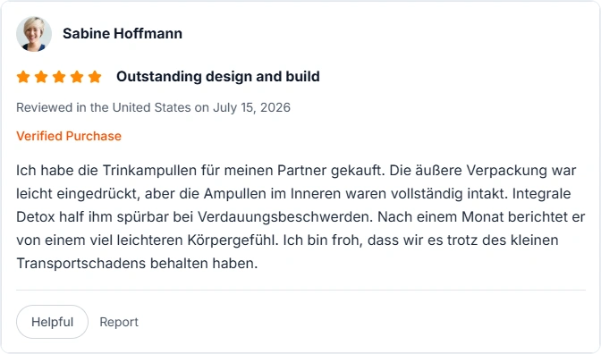 Integrale Detox Amazon Erfahrungen