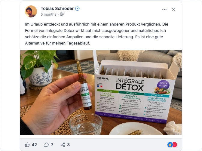 Integrale Detox facebook Erfahrungen