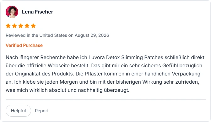 Luvora Detox Slimming Patches Amazon Erfahrungen