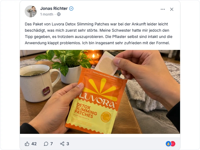Luvora Detox Slimming Patches Facebook Erfahrungen