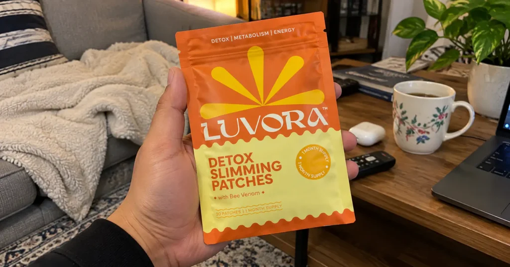 Luvora Detox Slimming Patches Verwendung