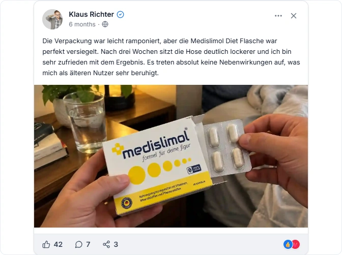 Medislimol Diet Facebook Erfahrungen