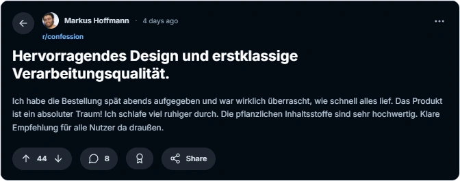 Melara Sleep Patch reddit Erfahrungen