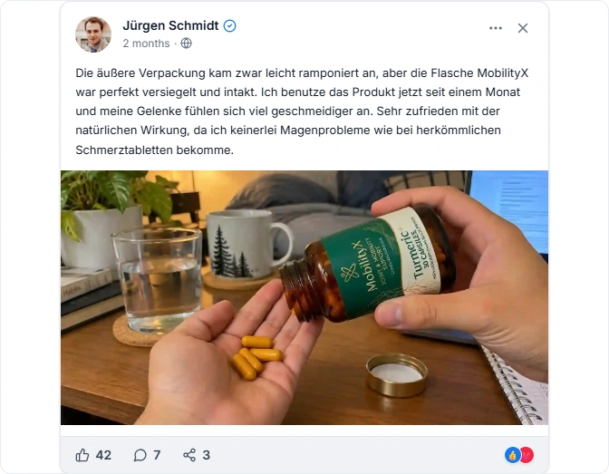 Mobility X Facebook Erfahrungen