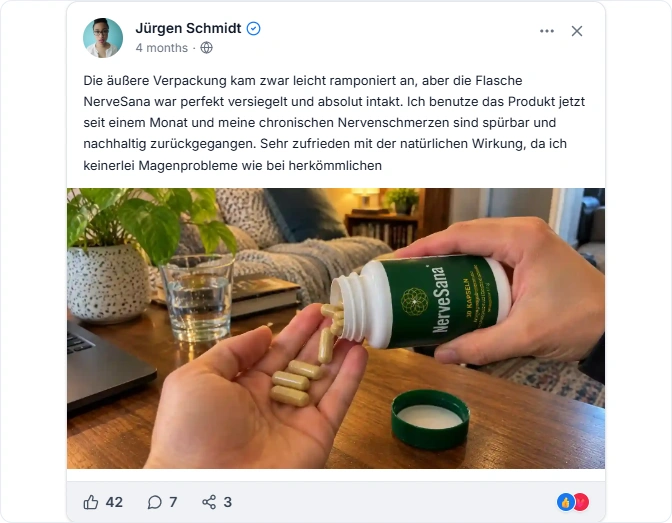 NerveSana Facebook Erfahrungen