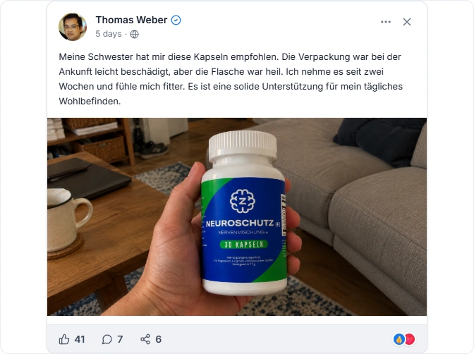 Neuroschutz Facebook Erfahrungen