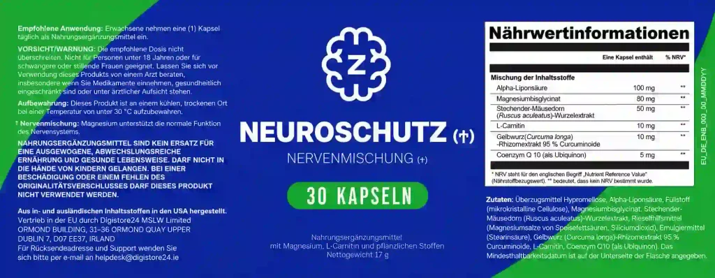Neuroschutz Inhaltsstoffe