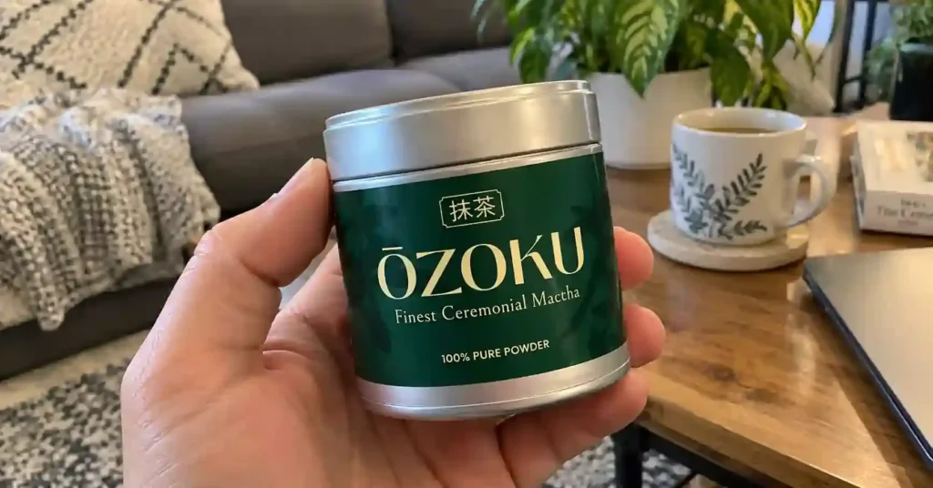 Ozoku Matcha Verwendung