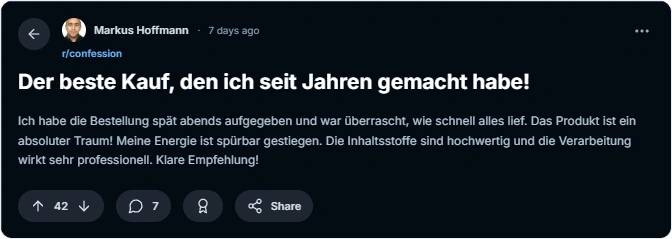 Prosta Defend reddit Erfahrungen