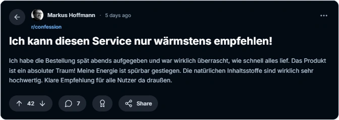 Sugar Defender Reddit Erfahrungen