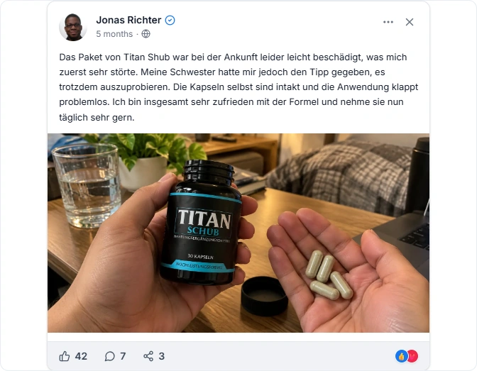 Titan Shub Facebook Erfahrungen