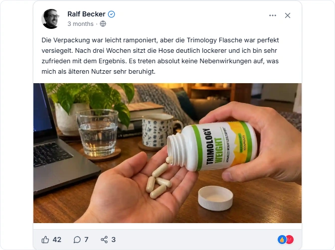 Trimology Facebook Erfahrungen