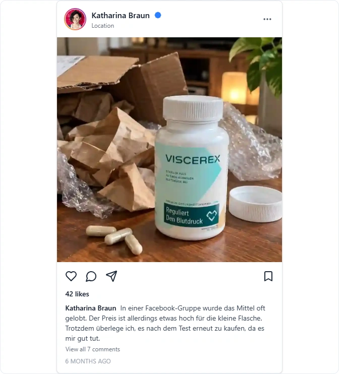 Viscerex Instagram Erfahrungen