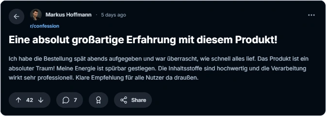 Vitalix Prime Reddit Erfahrungen
