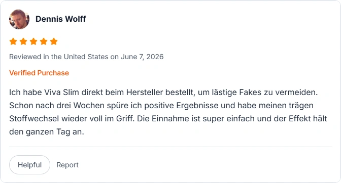 Viva Slim Amazon Erfahrungen