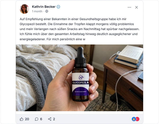 glycopezil facebook erfahrungen