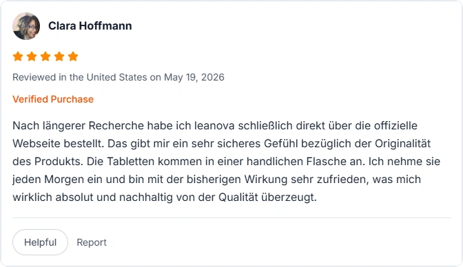 leanova Amazon Erfahrungen
