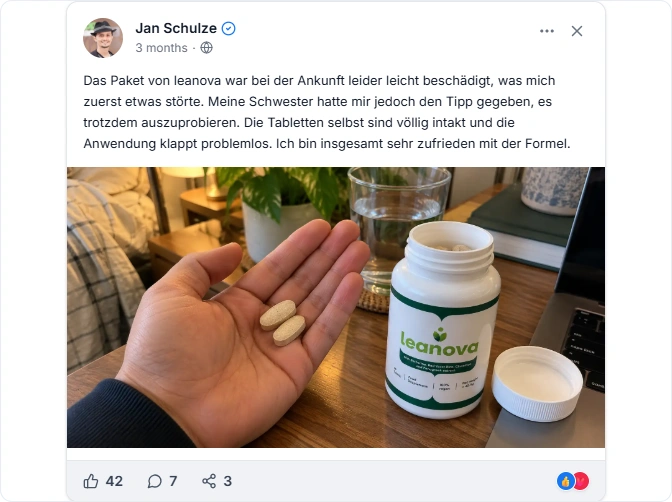 leanova Facebook Erfahrungen