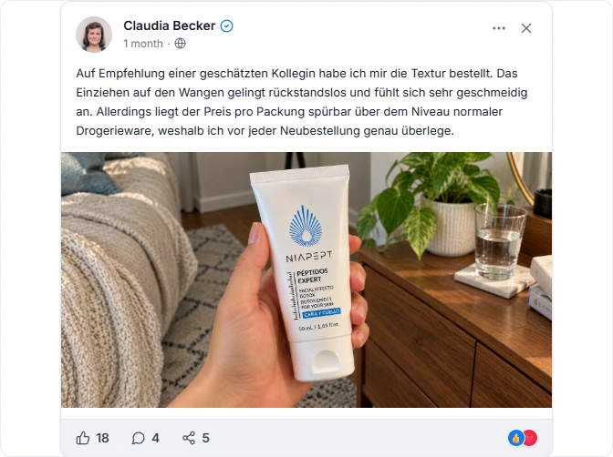 niapept facebook erfahrungen